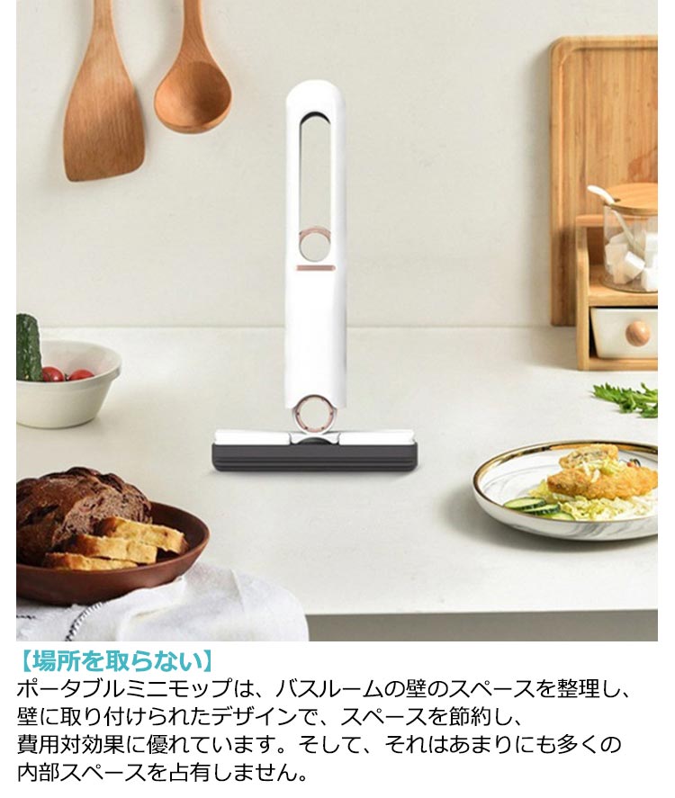 手のひらサイズの便利モップ