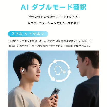 スマート翻訳イヤホン Pro